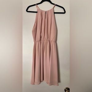 Peach Cocktail Dress
